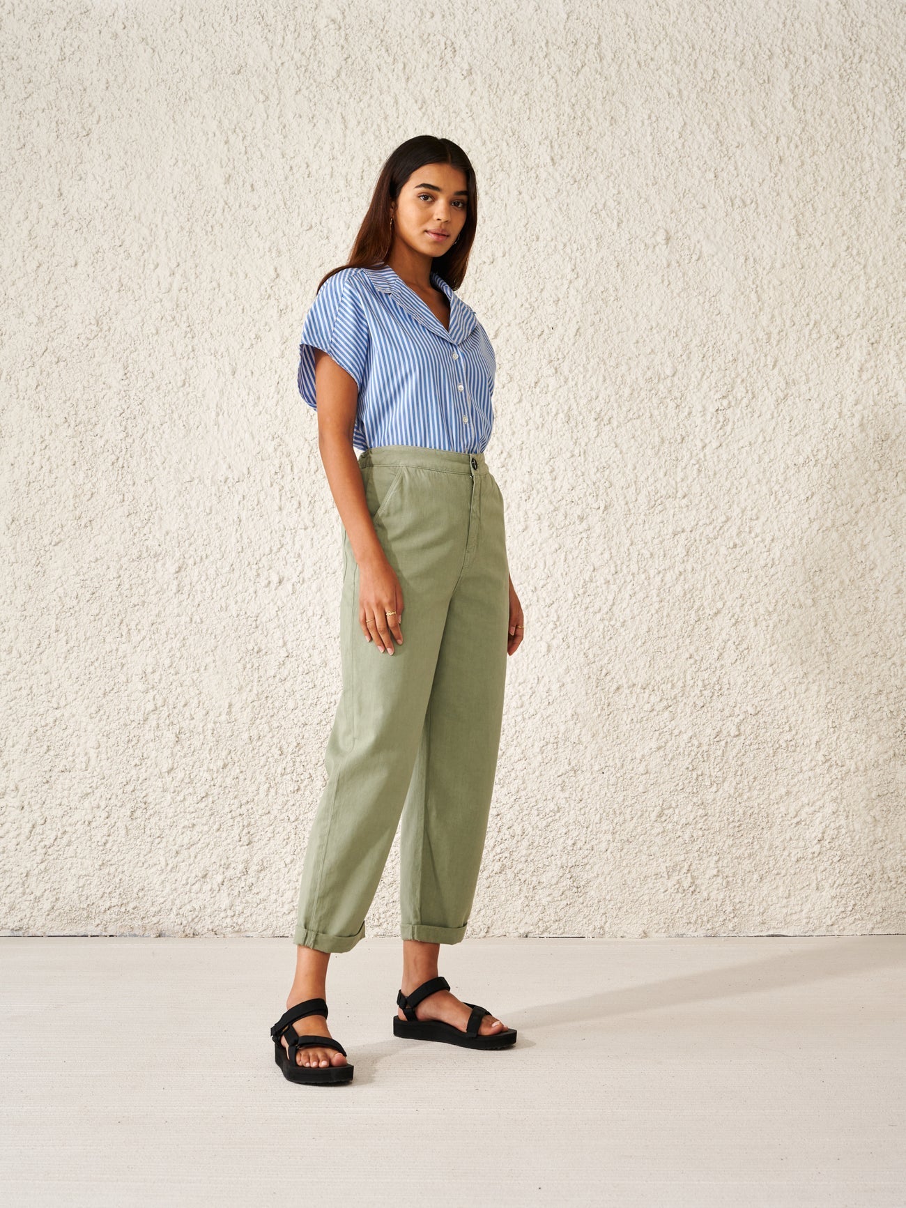 Bellerose Pasop Trousers Green
