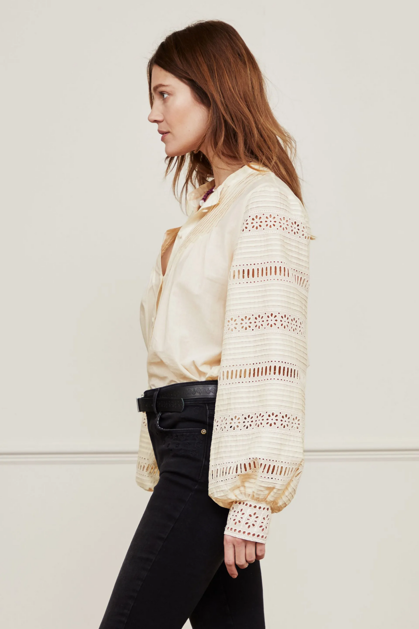 Fabienne Chapot Vreni Blouse, Buttercream