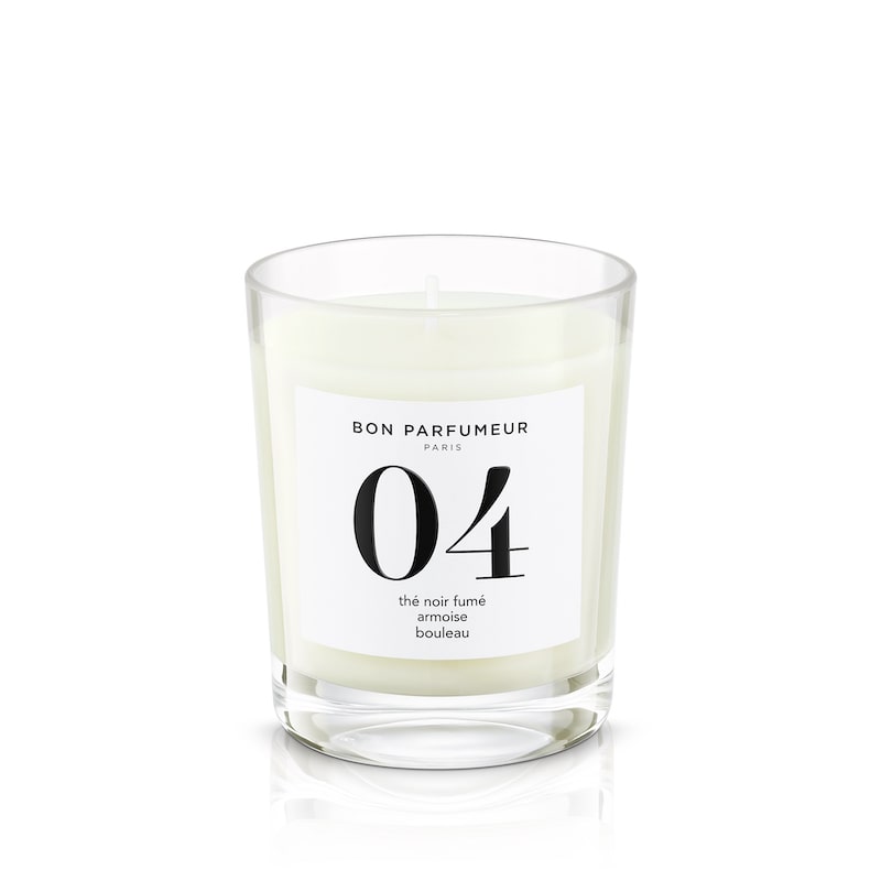 Bon Parfumeur Candle 04 Black Tea, Mugwort, Birch