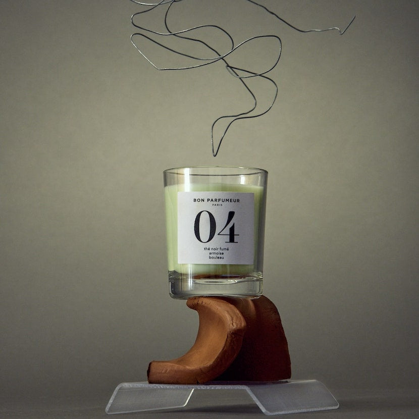 Bon Parfumeur Candle 04 Black Tea, Mugwort, Birch