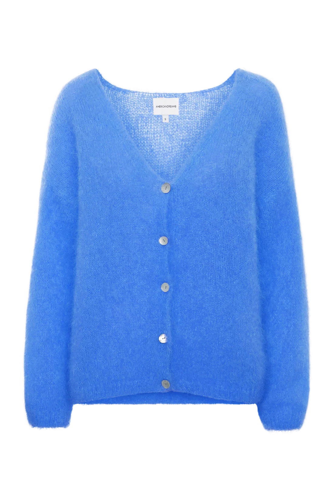 American Dreams Cornelia LS Cardigan Sky Blue