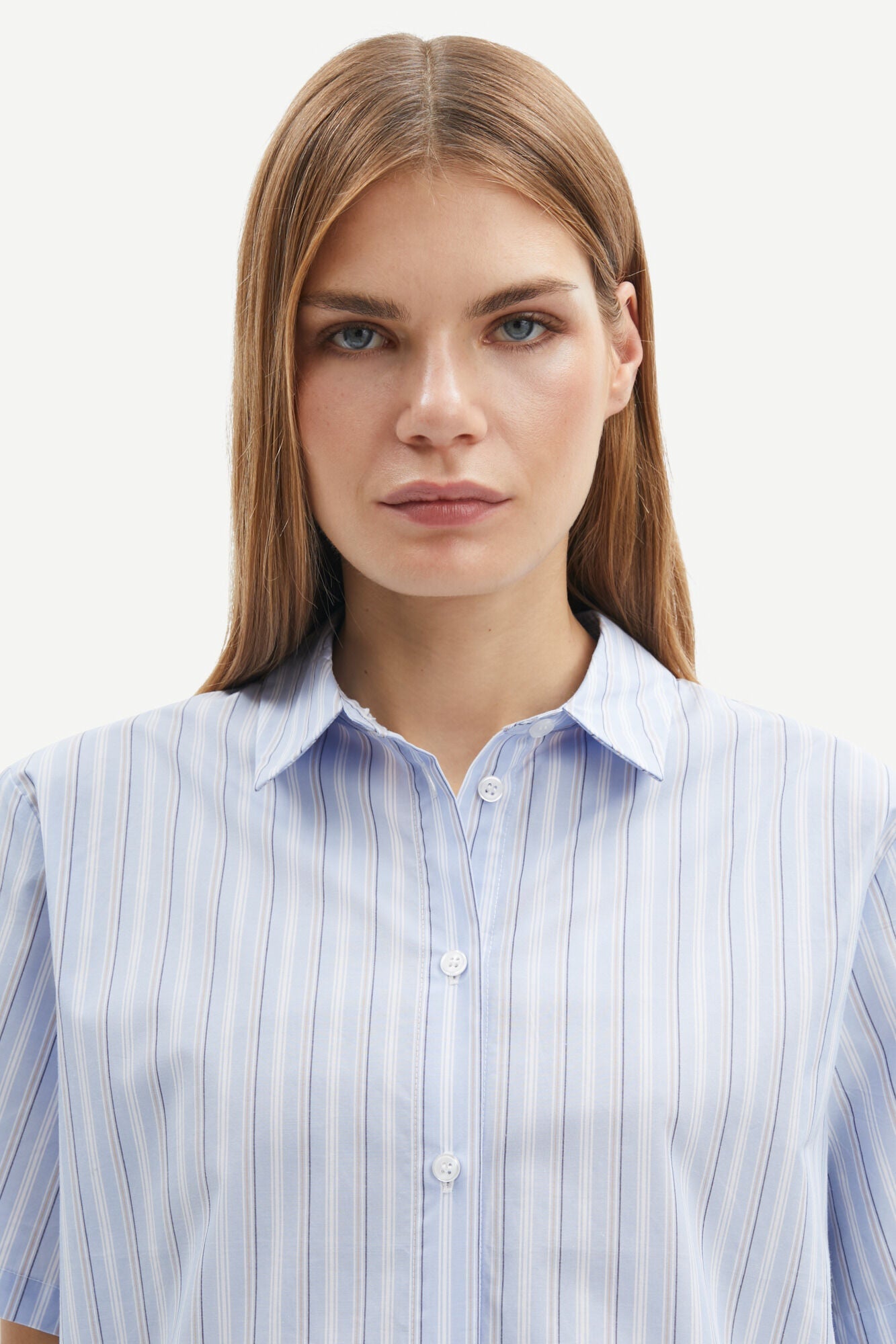 Samsoe Samsoe Samina Shirt Heron Stripe