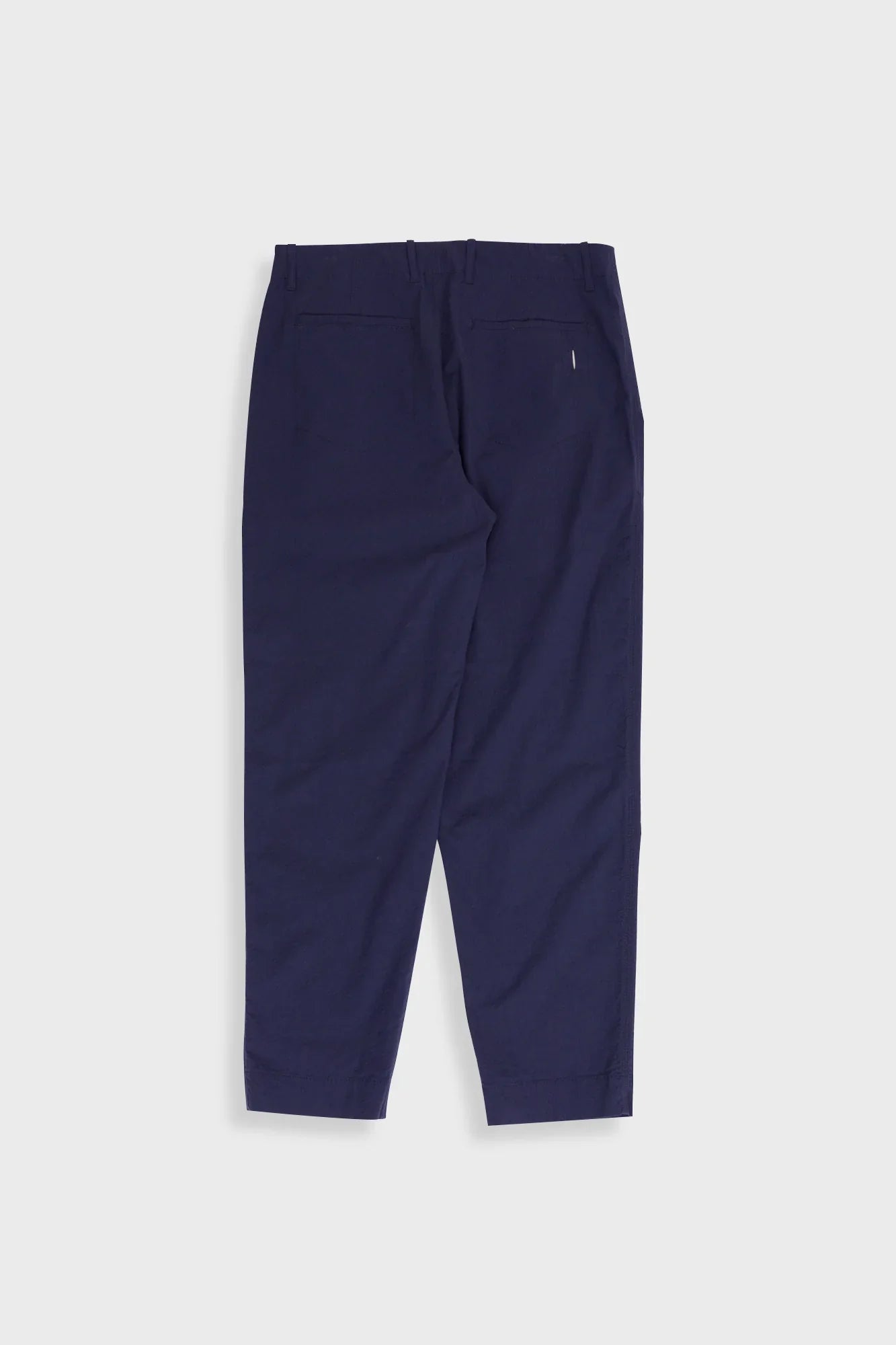 Folk Assembly Pant Navy Seersucker