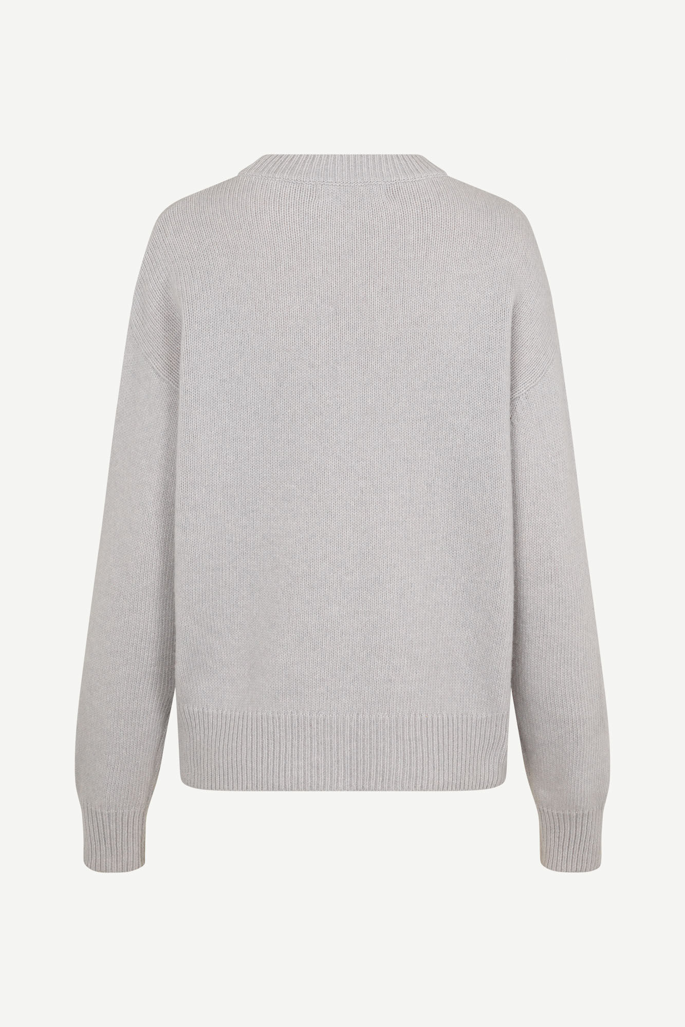 Samsoe Samsoe Marly Crew Neck Light Grey Mel.