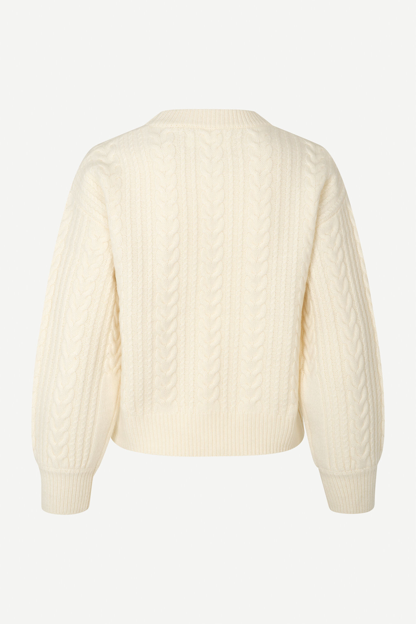 Samsoe Samsoe Amelia Crew Neck Arctic Wolf