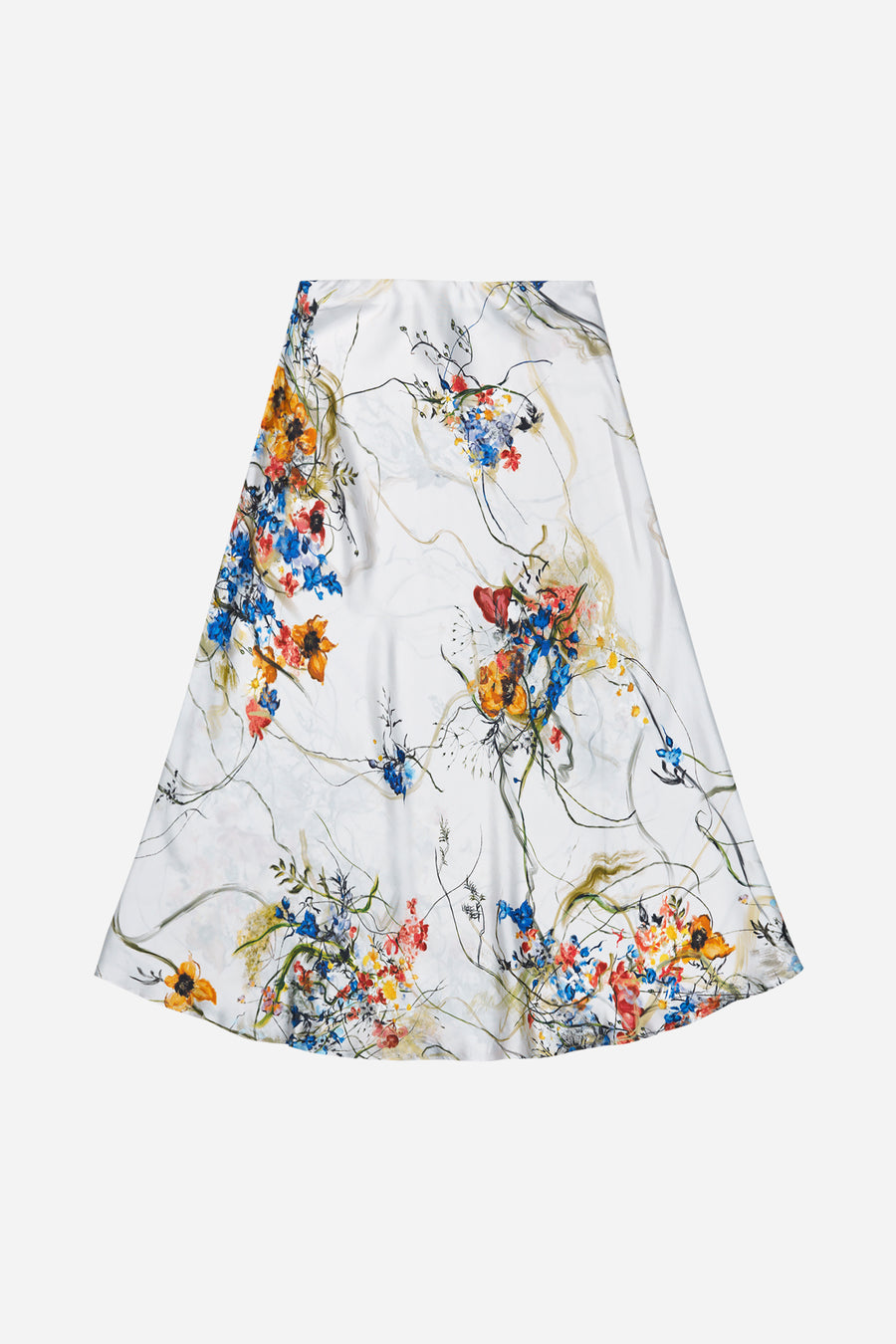 Munthe Carson Silk Skirt Crème