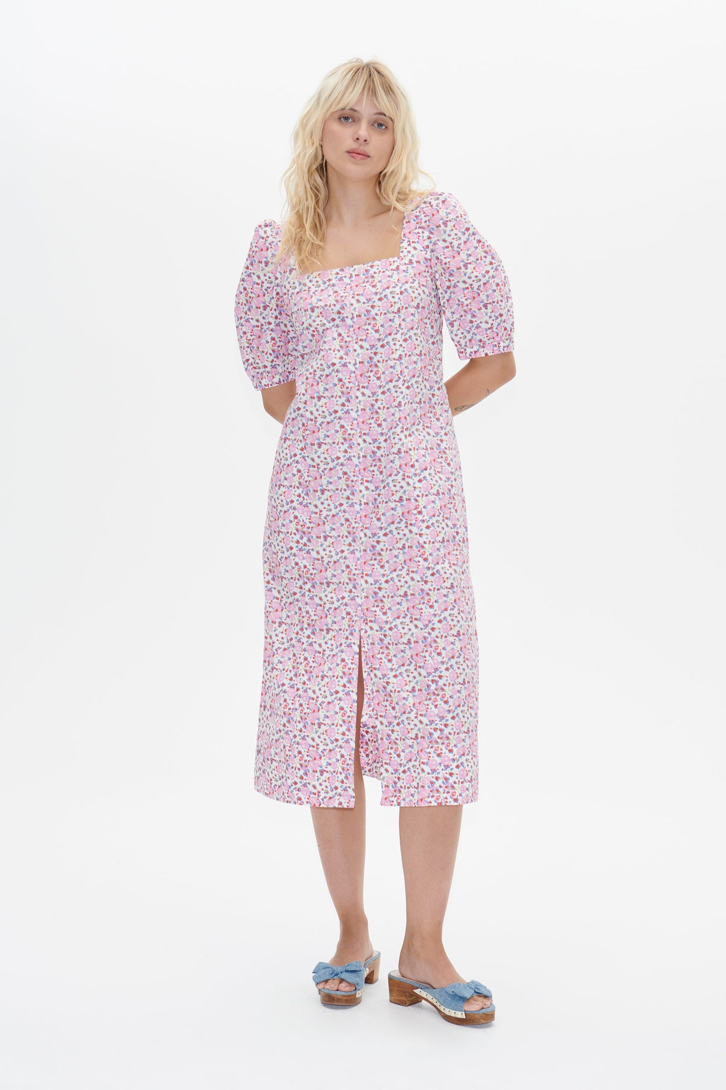 Baum Und Pferdgarten Arlo Dress Pink Liberty Flower