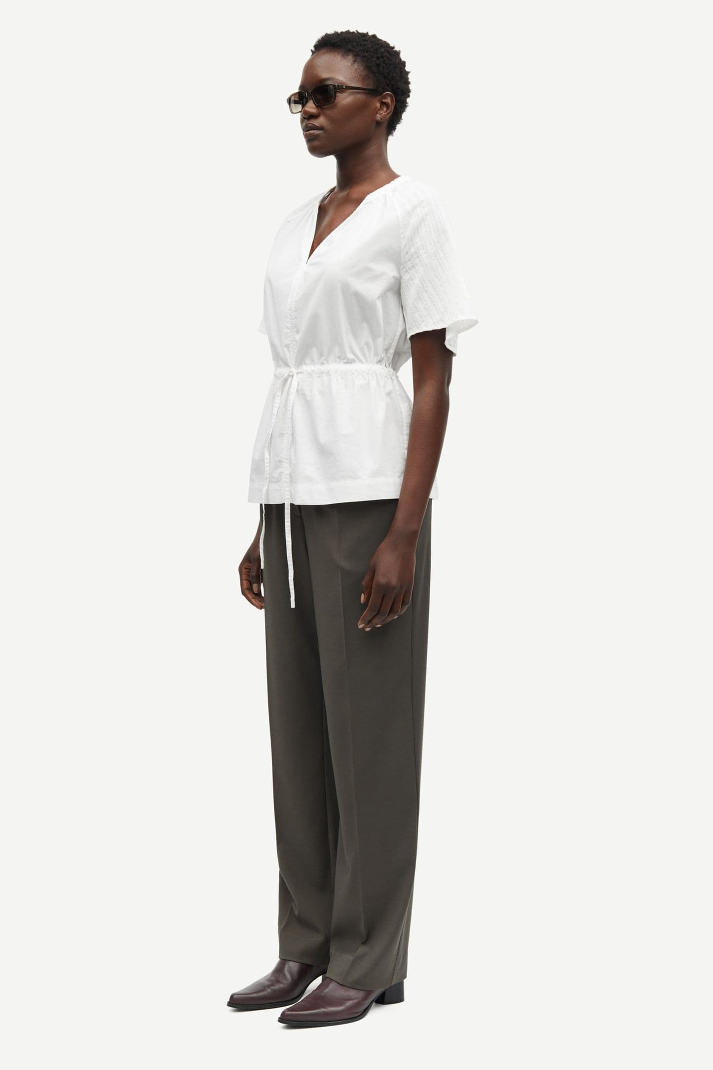 Samsoe Samsoe Satoma Blouse White