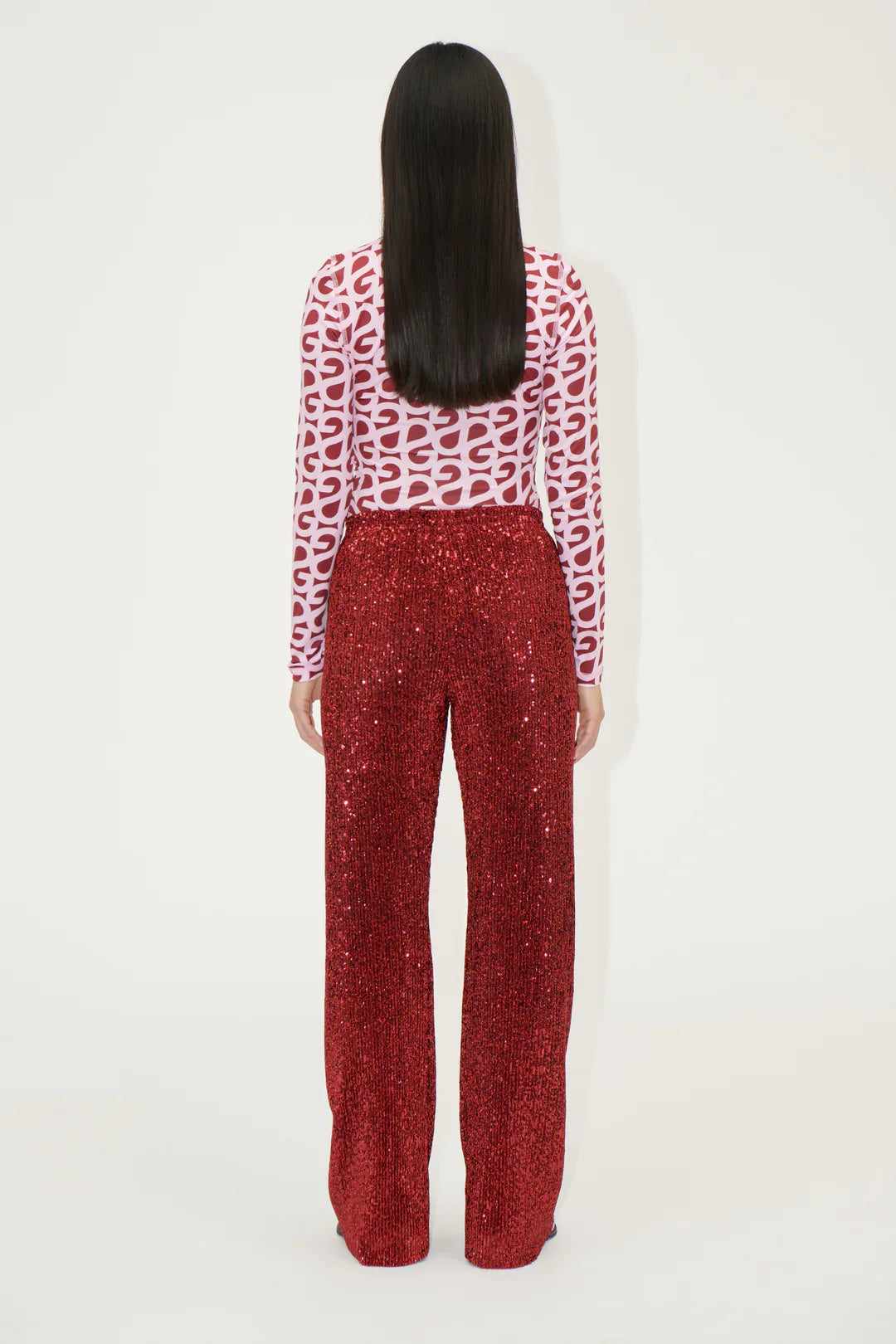 Stine Goya Long Pants - Bordeaux
