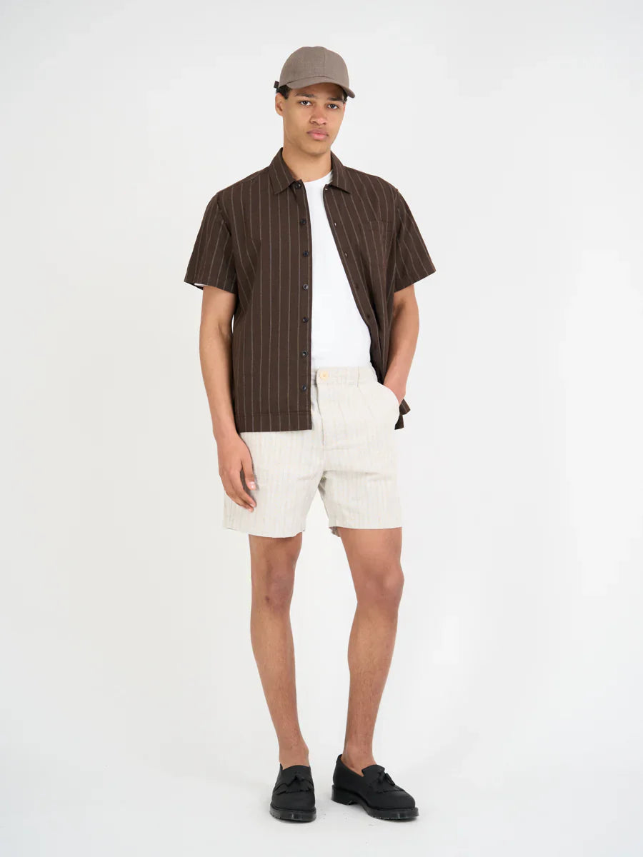 Oliver Spencer Osborne Drawstring Shorts Brenner Sand