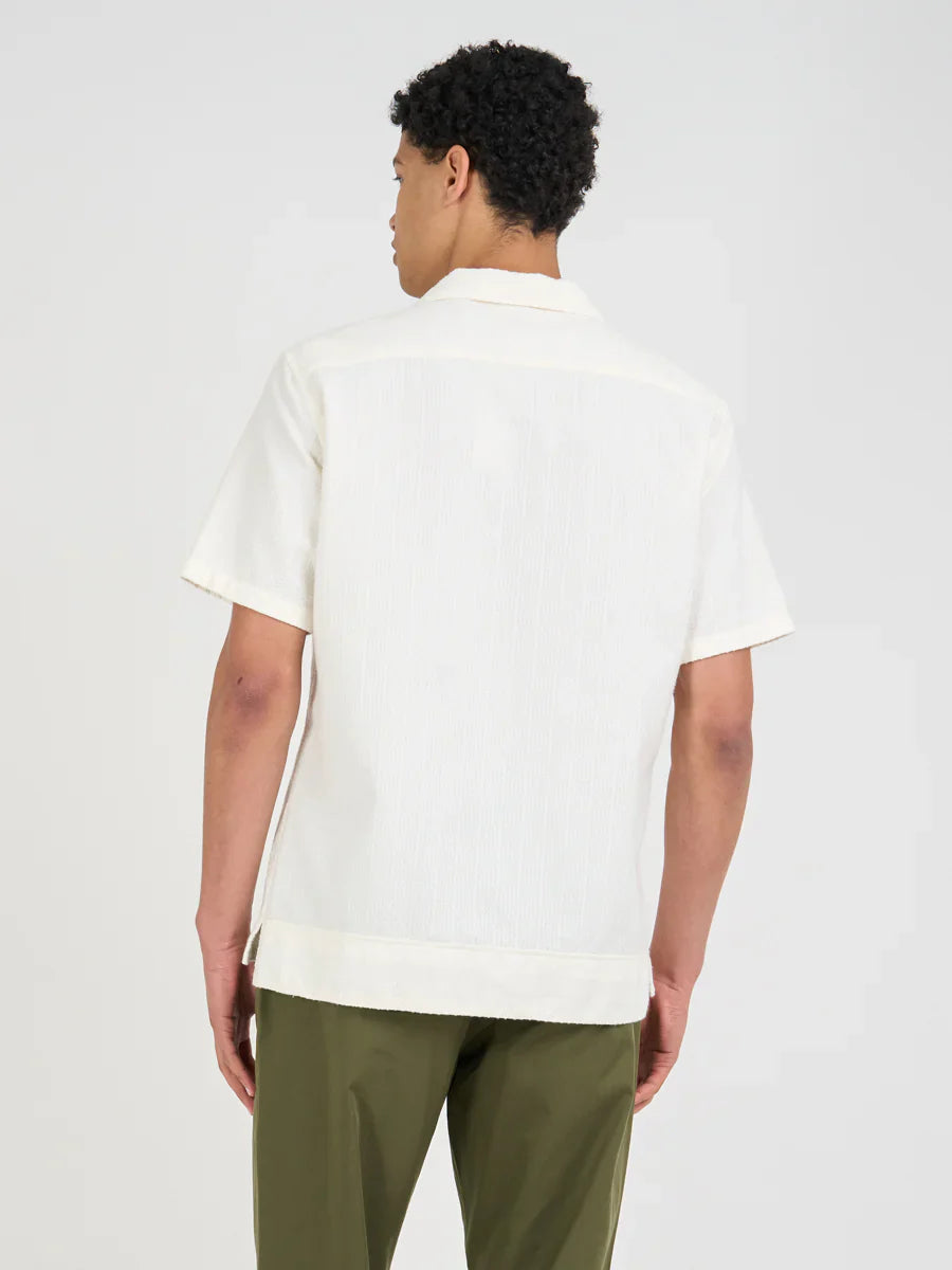 Oliver Spencer Havana Short Sleeve Shirt Cream