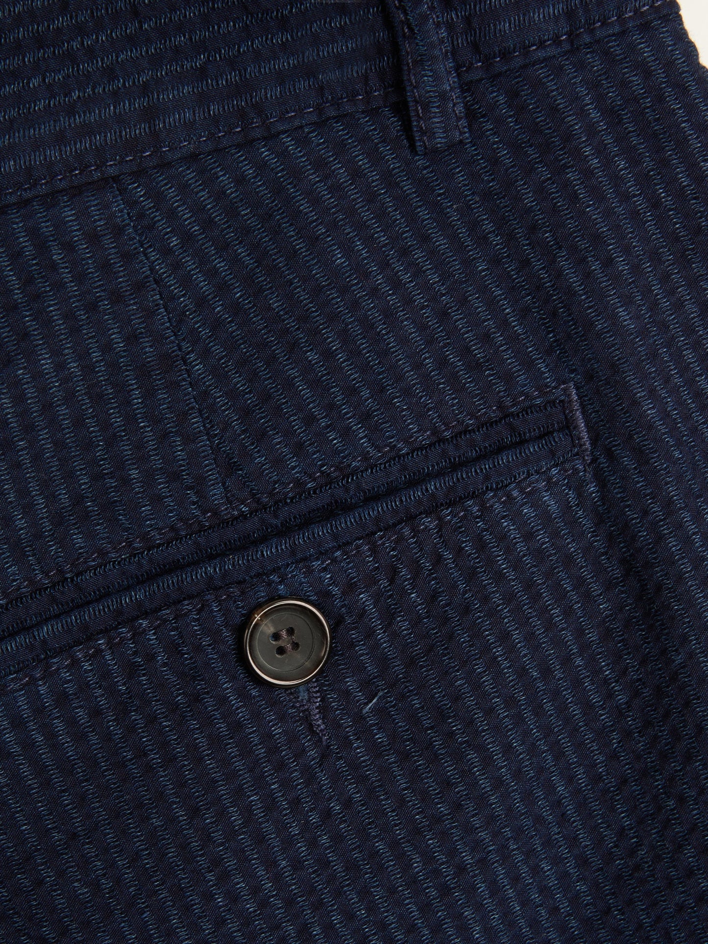 Oliver Spencer Pleated Shorts Bateman Indigo