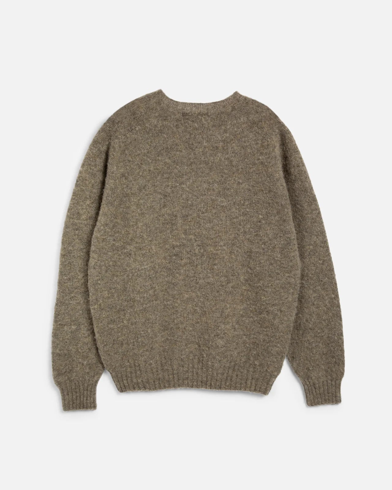 YMC Suedehead Crew Neck Knit - Natural
