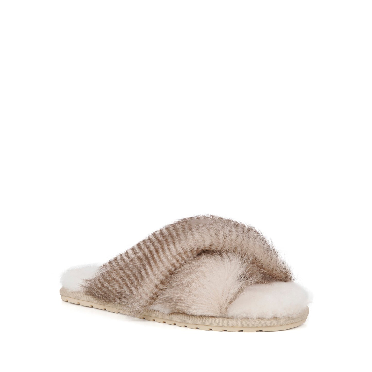 Emu Australia Mayberry Crimp Slippers Natural