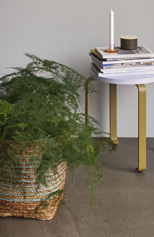 Hubsch Astra Candleholder Small Pink/Orange