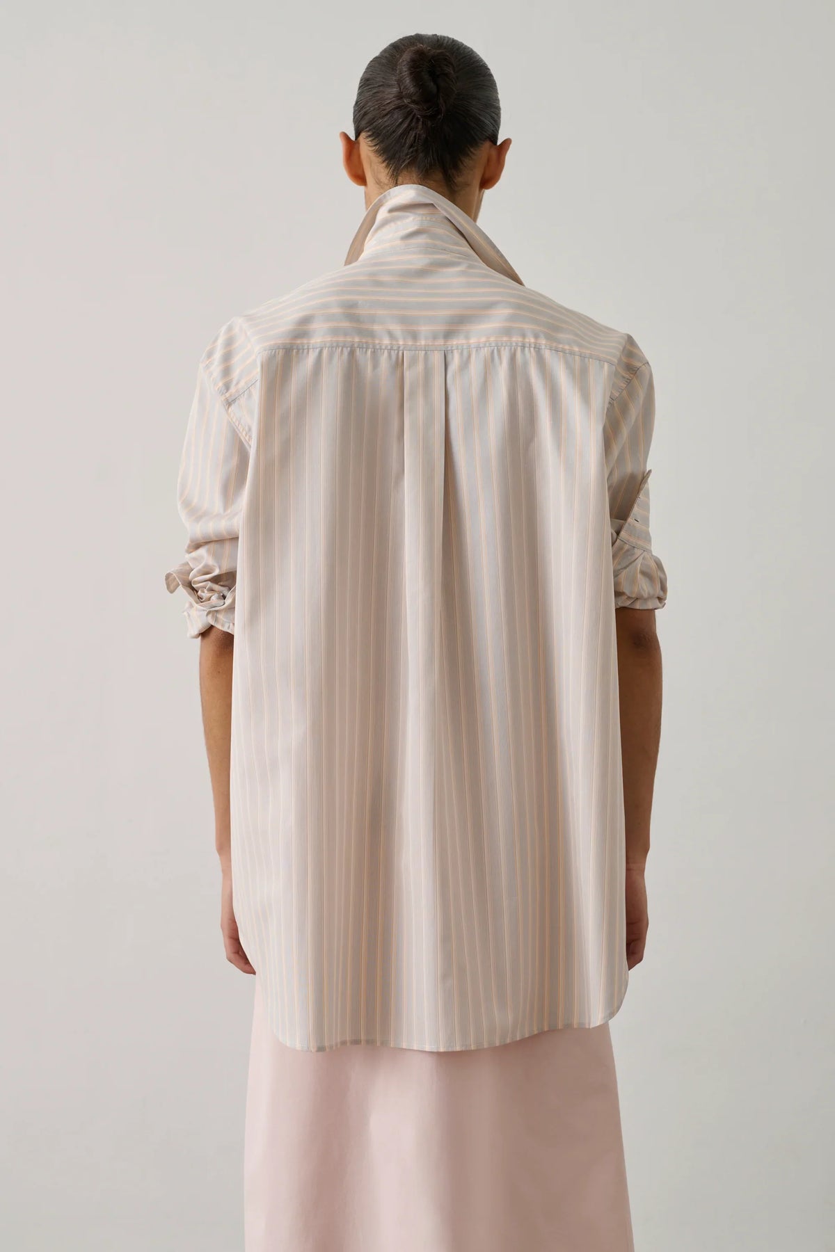 Soeur Carlotta Shirt  - Orange / Grey