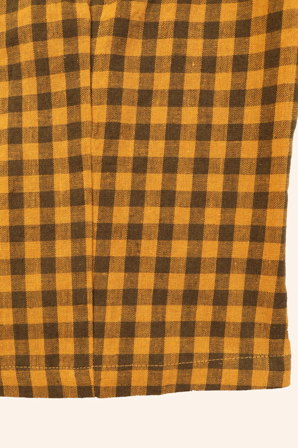 Meadows Alpinum Top Toffee Gingham
