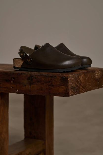Soeur Sleepy Clog Grey Brown