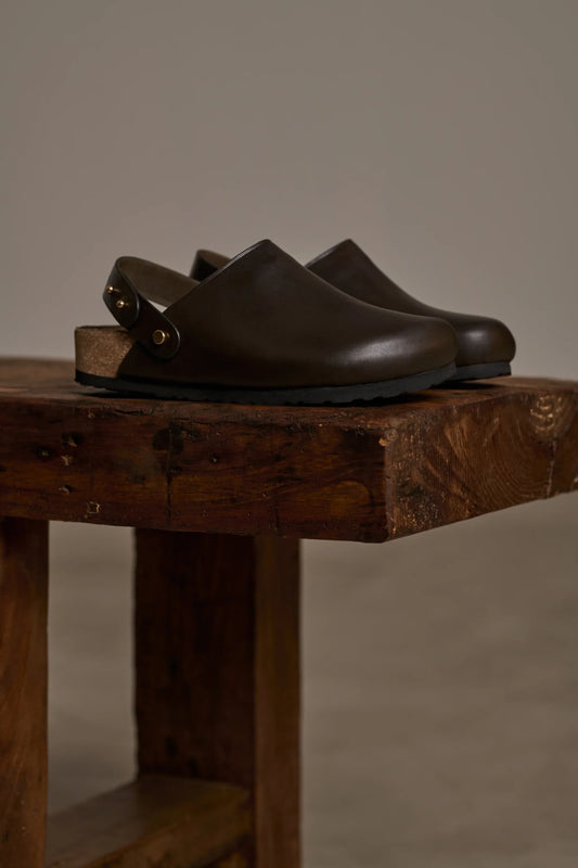 Soeur Sleepy Clog Grey Brown