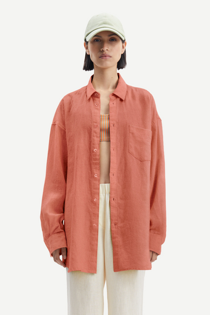 Samsoe Samsoe Lua Shirt Canyon Rose