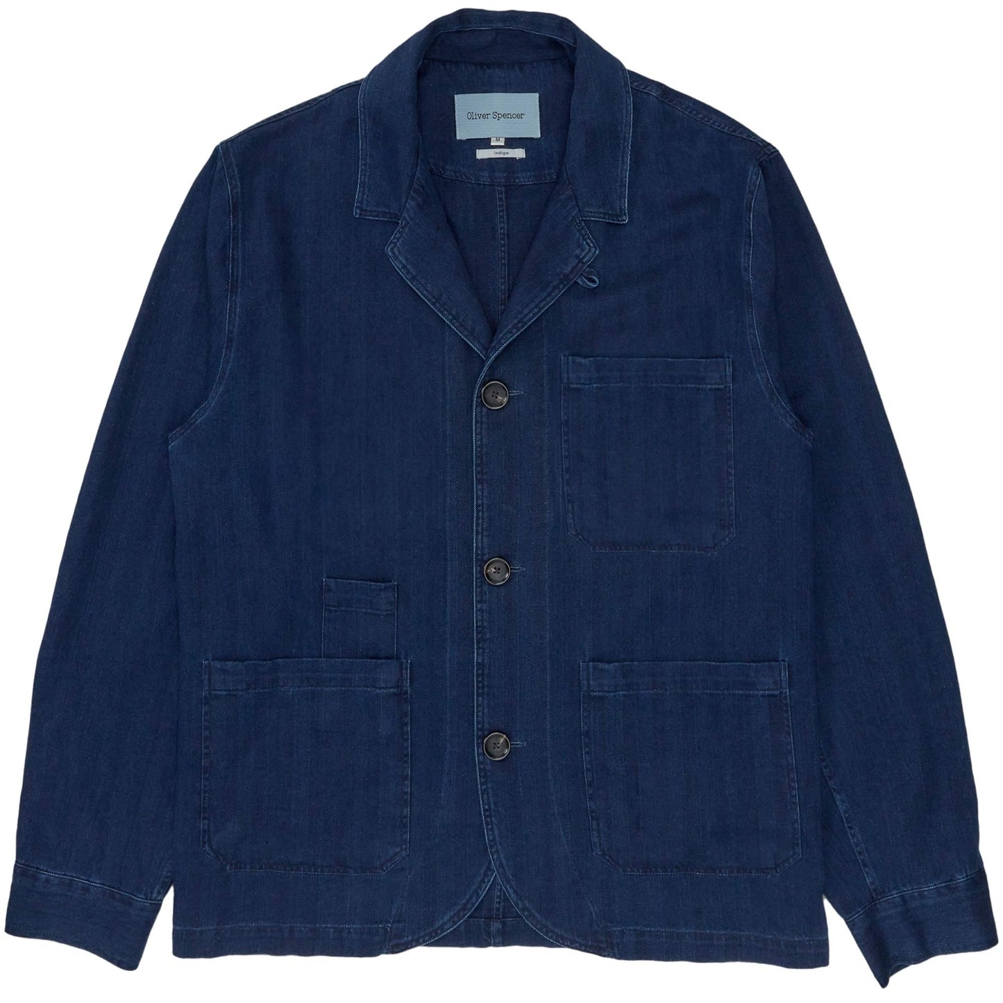 Oliver Spencer Bradwell Jacket Faye Indigo Blue
