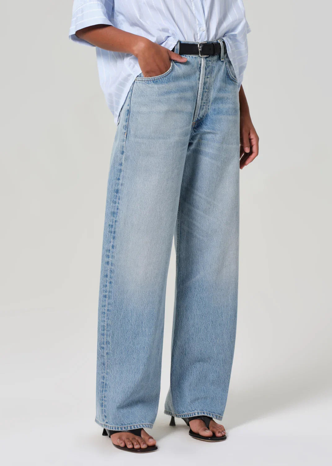 Citizens of Humanity Ayla Baggy Cuffed Crop in Gemini
