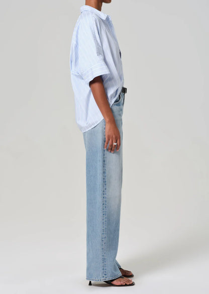 Citizens of Humanity Ayla Baggy Cuffed Crop in Gemini