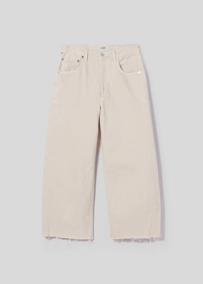 Citizens of Humanity Ayla Raw Hem Crop in Almondette