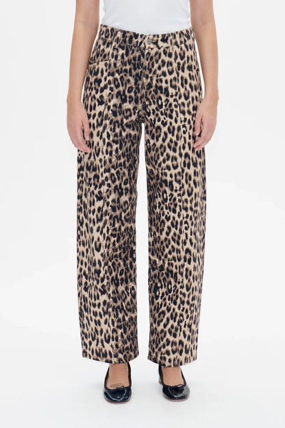 Baum und Pferdgarten Nara Brown Leopard Jeans