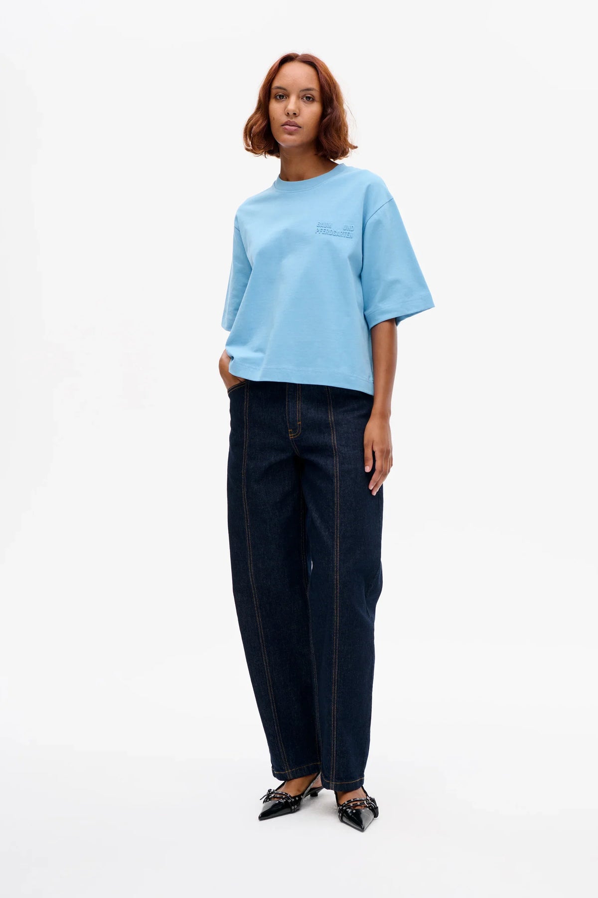 Baum und Pferdgarten Jiana T-Shirt Dusk Blue