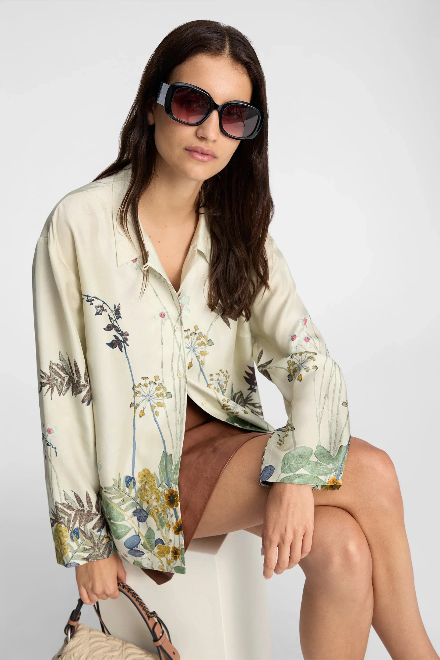 Munthe Faiza top - print creme