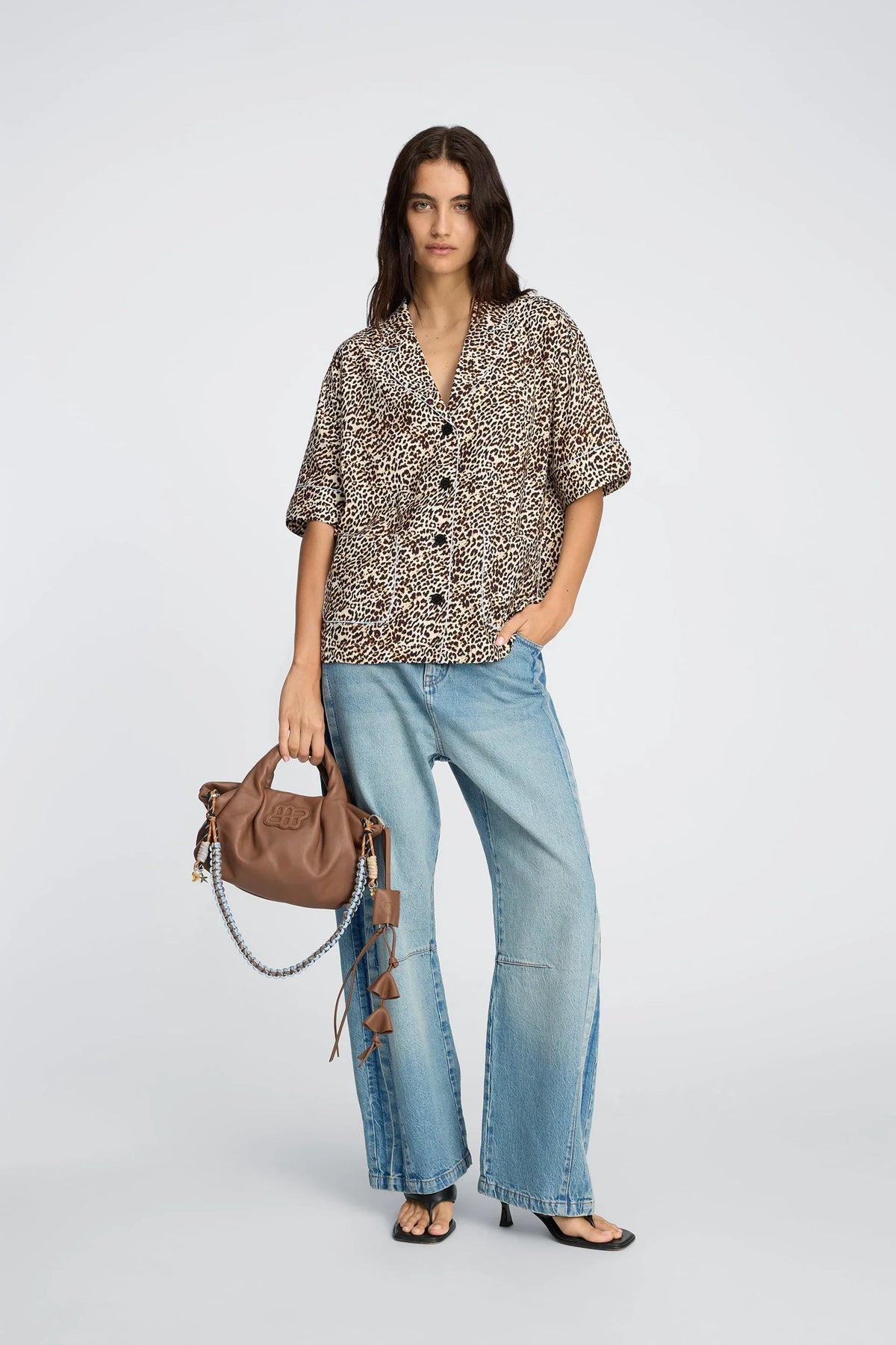 Munthe Ushi Animal Print Blouse