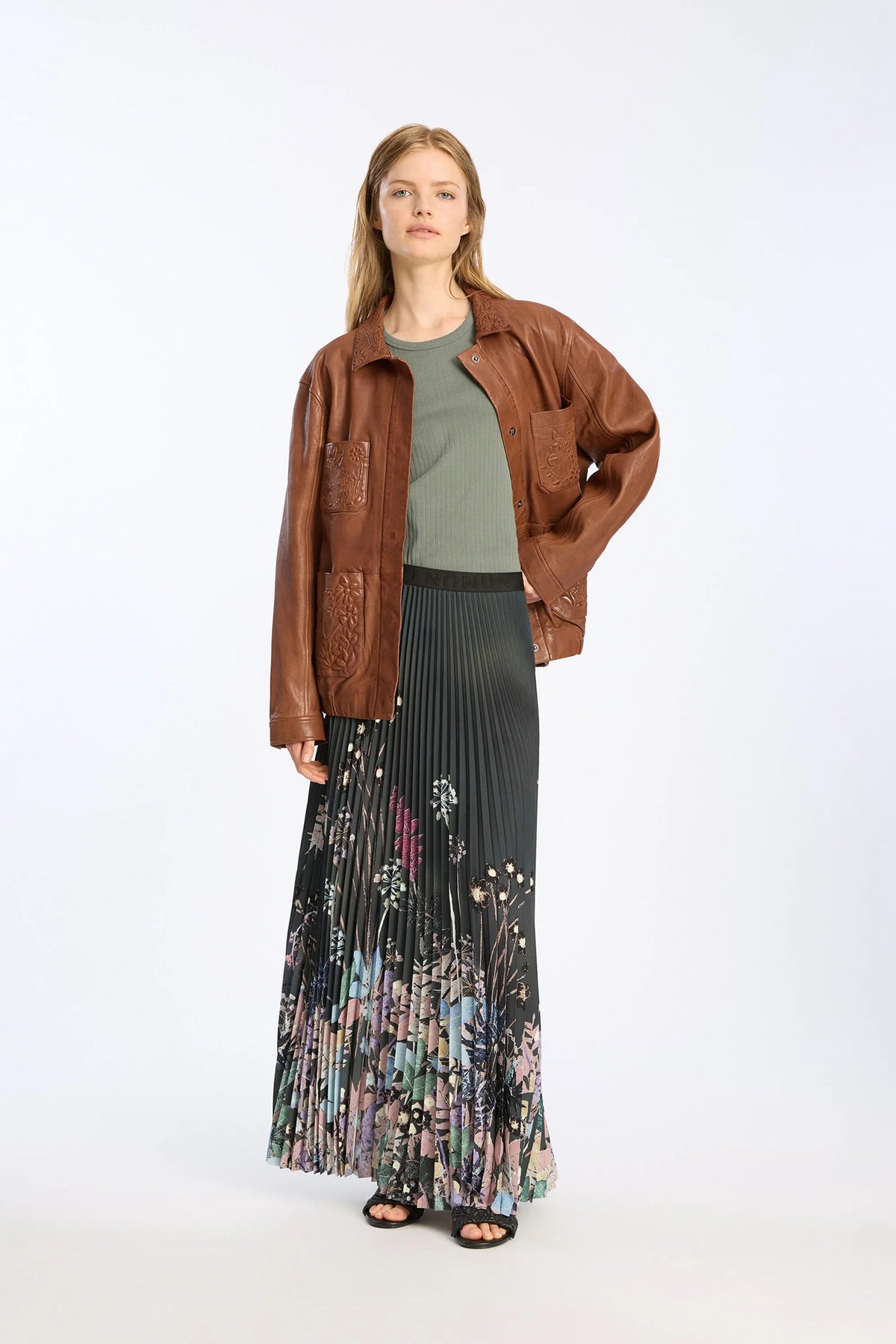 Munthe Taulla skirt - Print Black