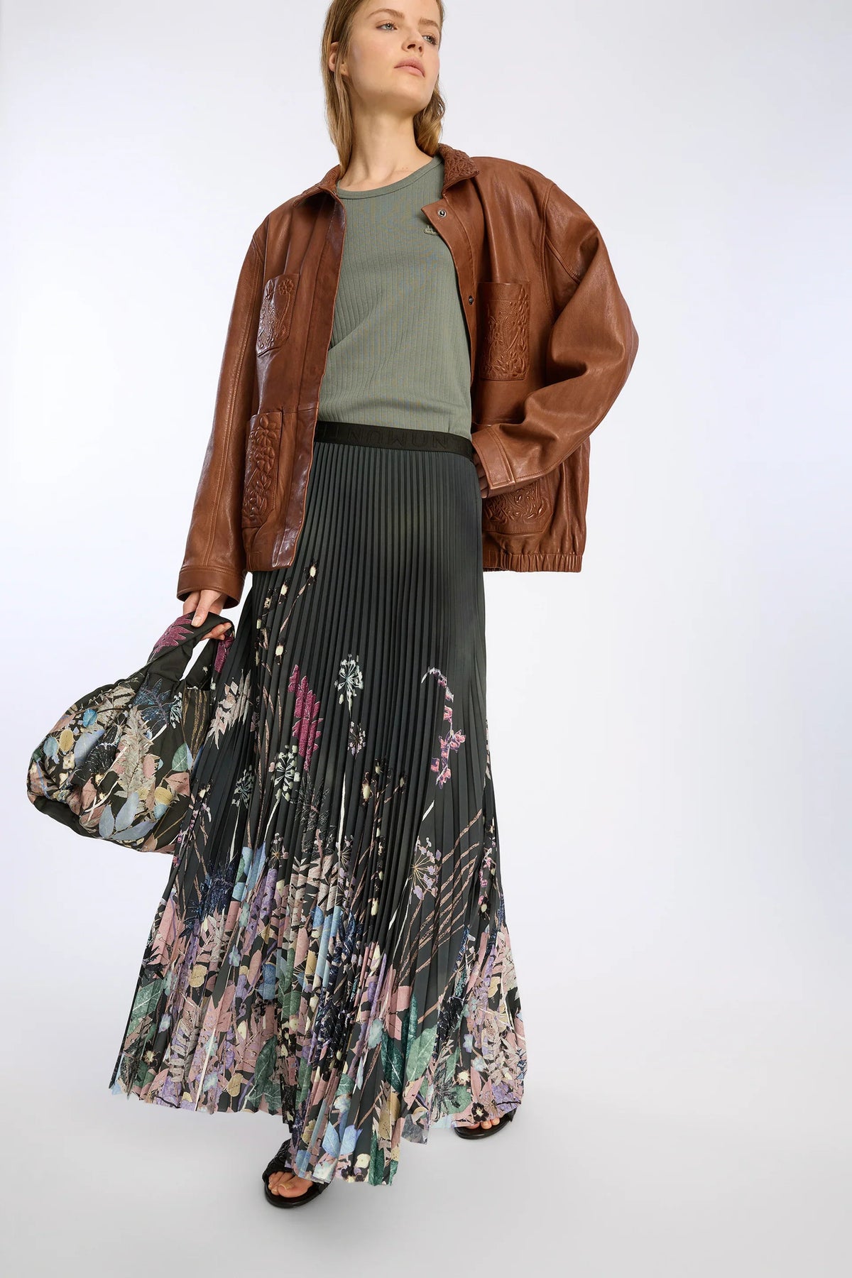 Munthe Taulla skirt - Print Black