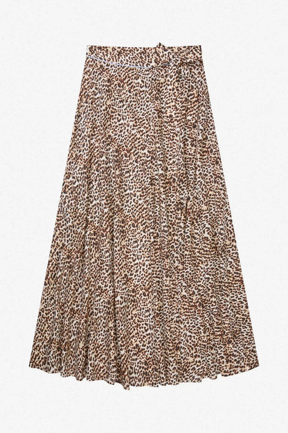 Munthe Uba Animal Print Skirt