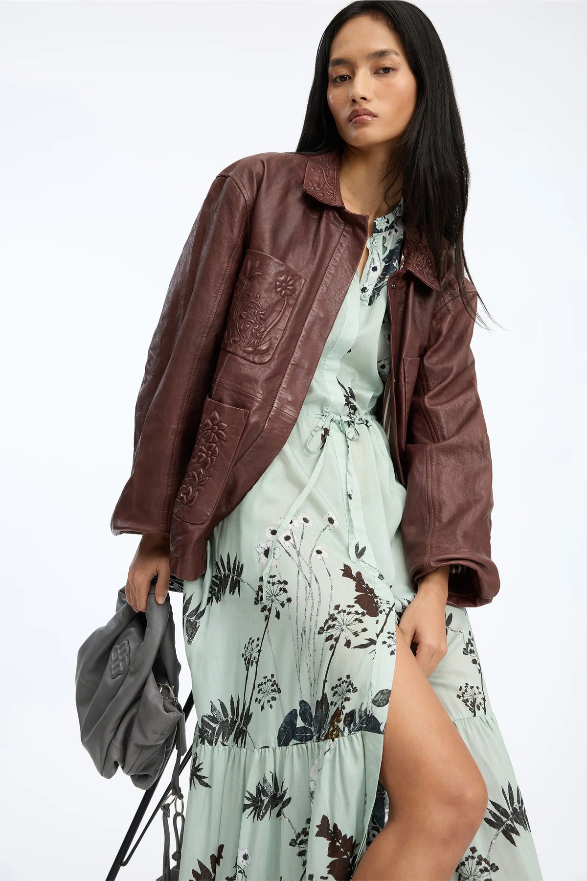 Munthe Bernadette Dress - Mint