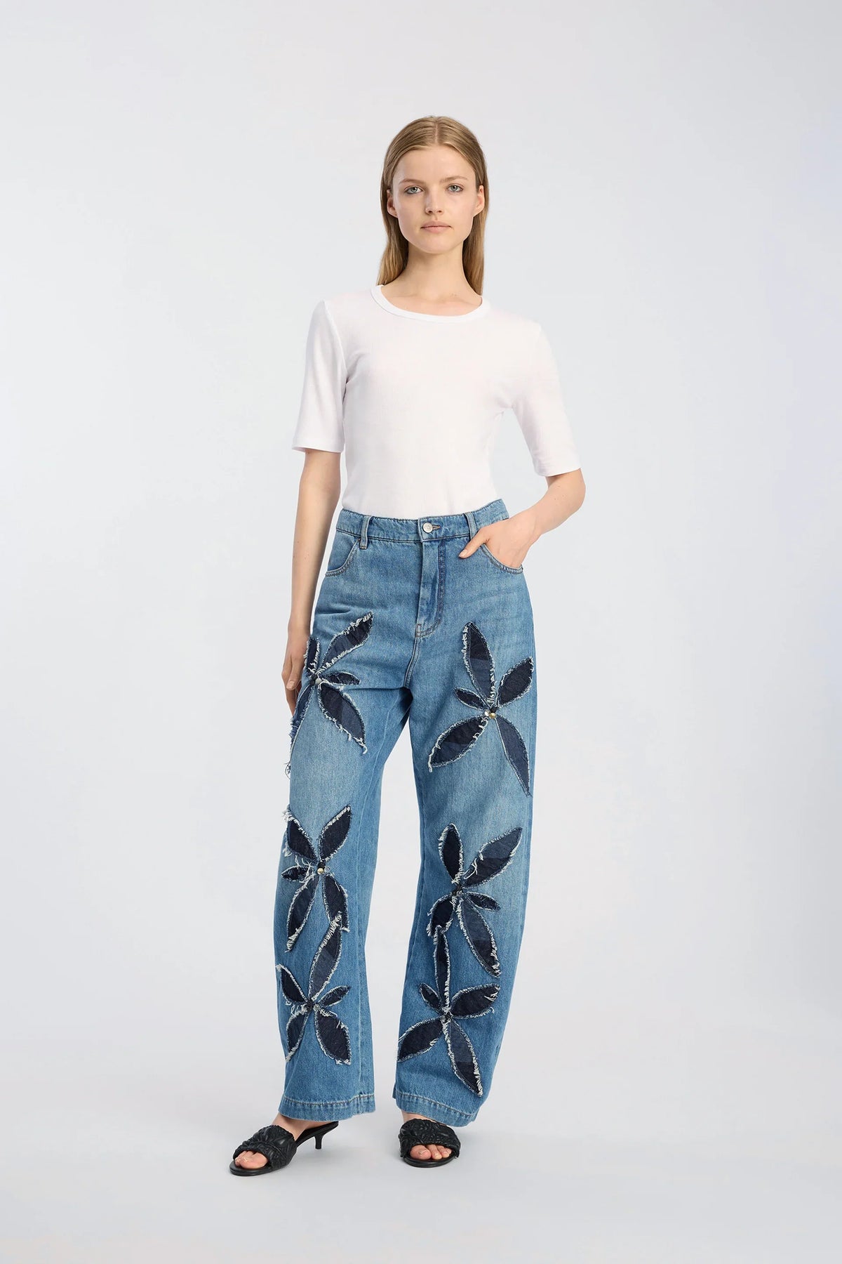 Munthe Bimo Pants - Blue