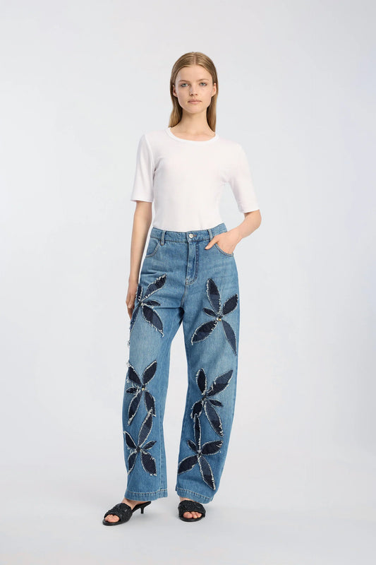 Munthe Bimo Pants - Blue