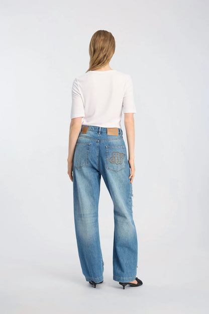 Munthe Bimo Pants - Blue