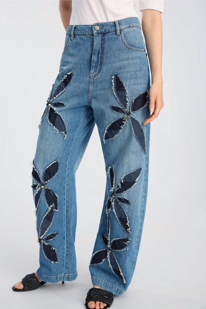 Munthe Bimo Pants - Blue