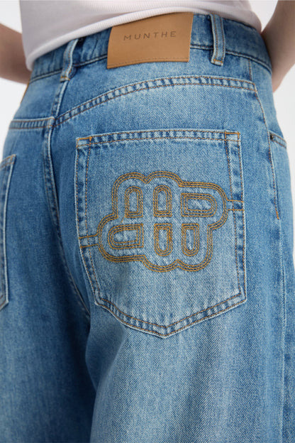 Munthe Bimo Pants - Blue