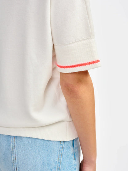 Bellerose Anglo Knitwear Top Vintage White