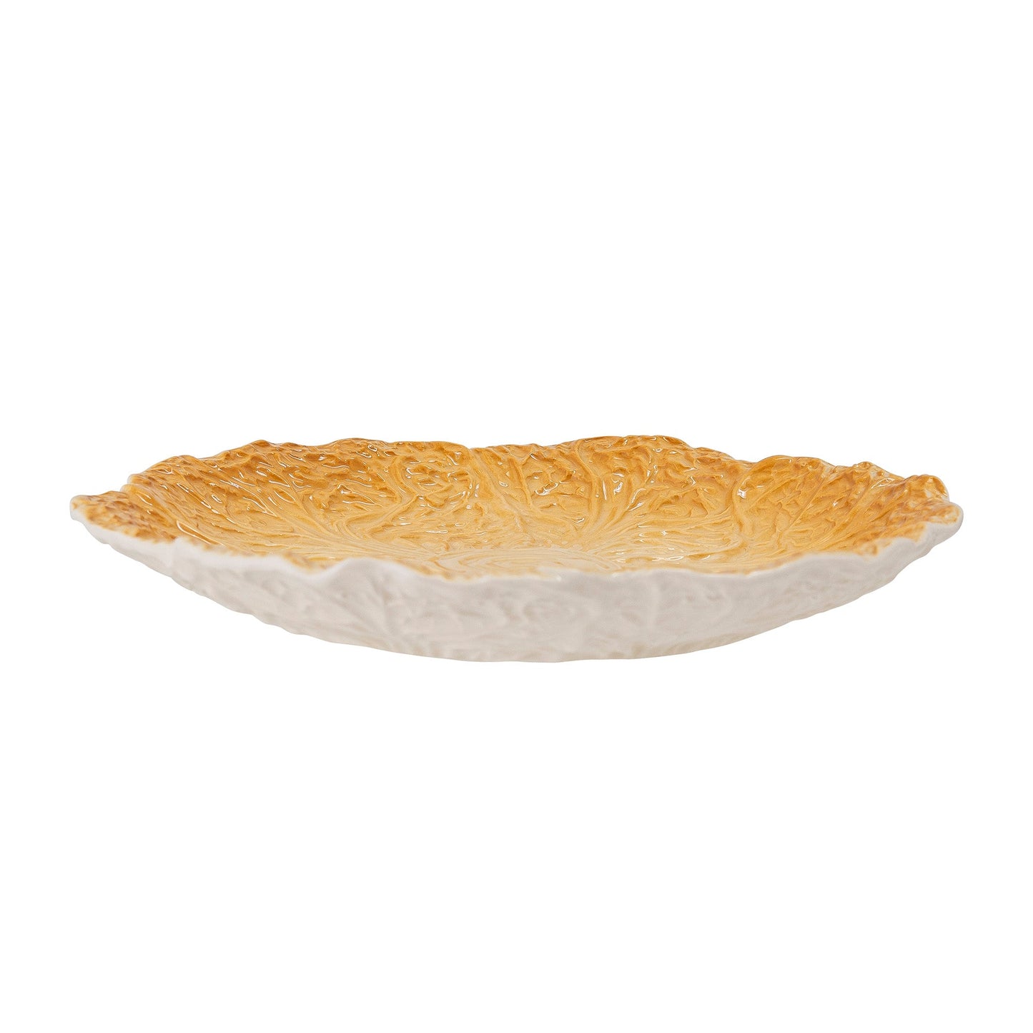 Bloomingville Savanna Cabbage Plate Ochre