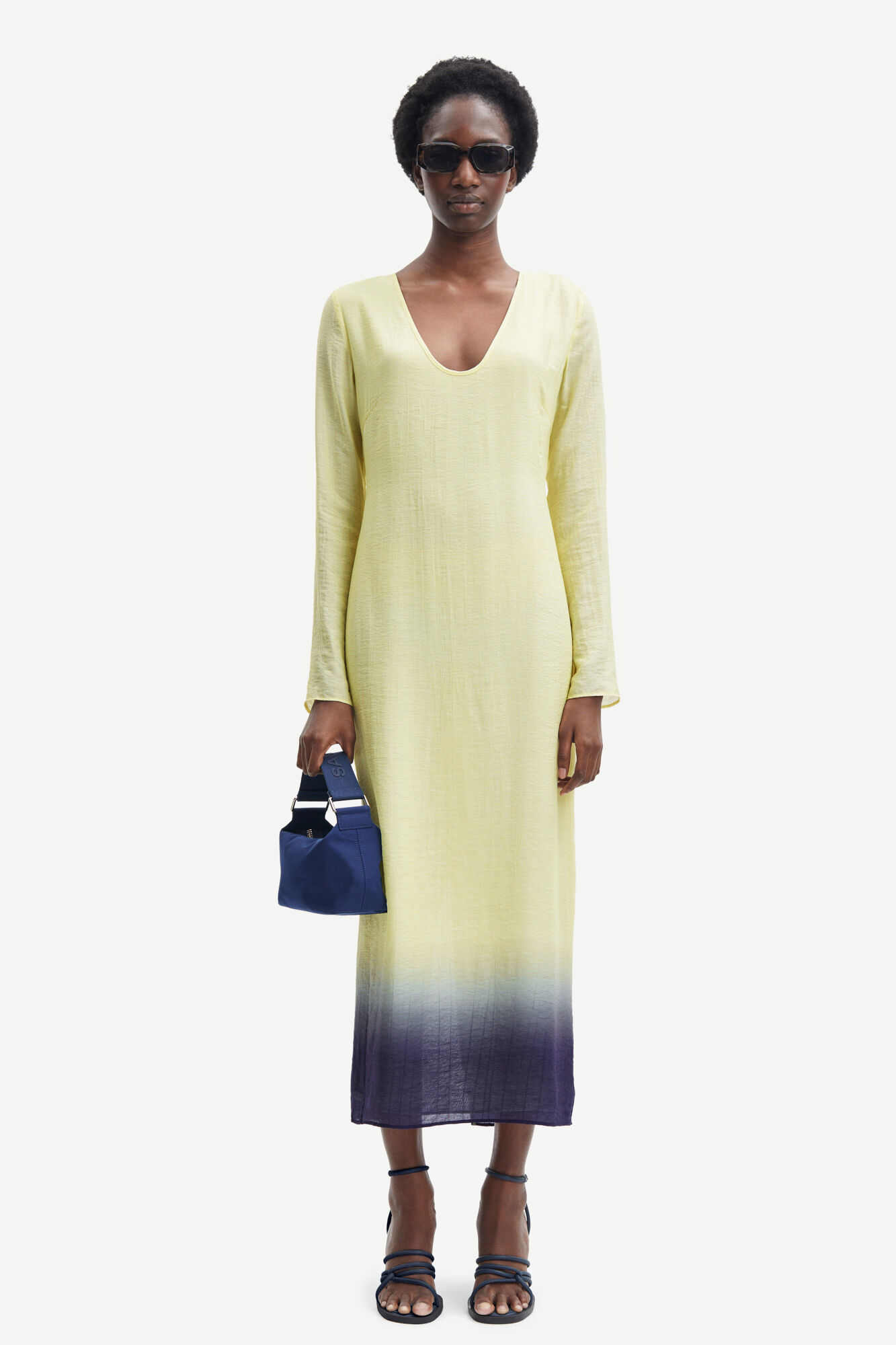 Samsoe Samsoe Alina Dress Lemon Ombre