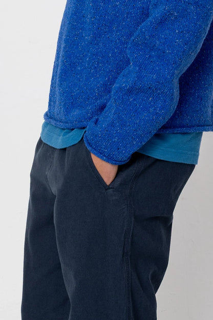 Folk Assembly Pant Dark Navy Cotton/Linen