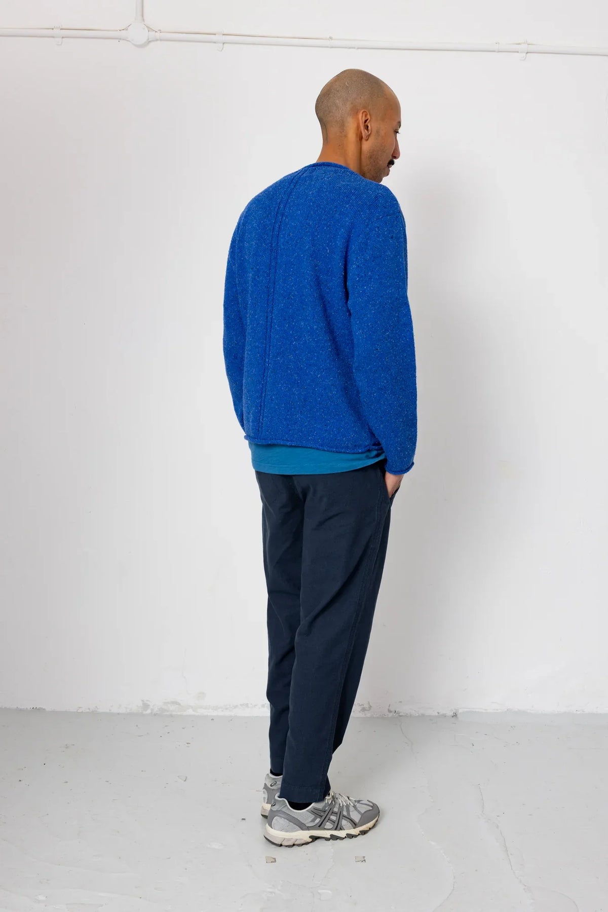 Folk Assembly Pant Dark Navy Cotton/Linen