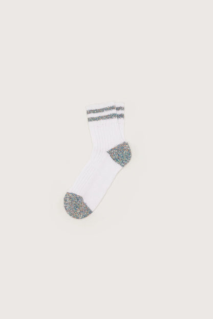 Bellerose Bunt Crew Socks White