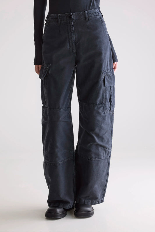 Bellerose Pozz Relaxed Pants Charcoal