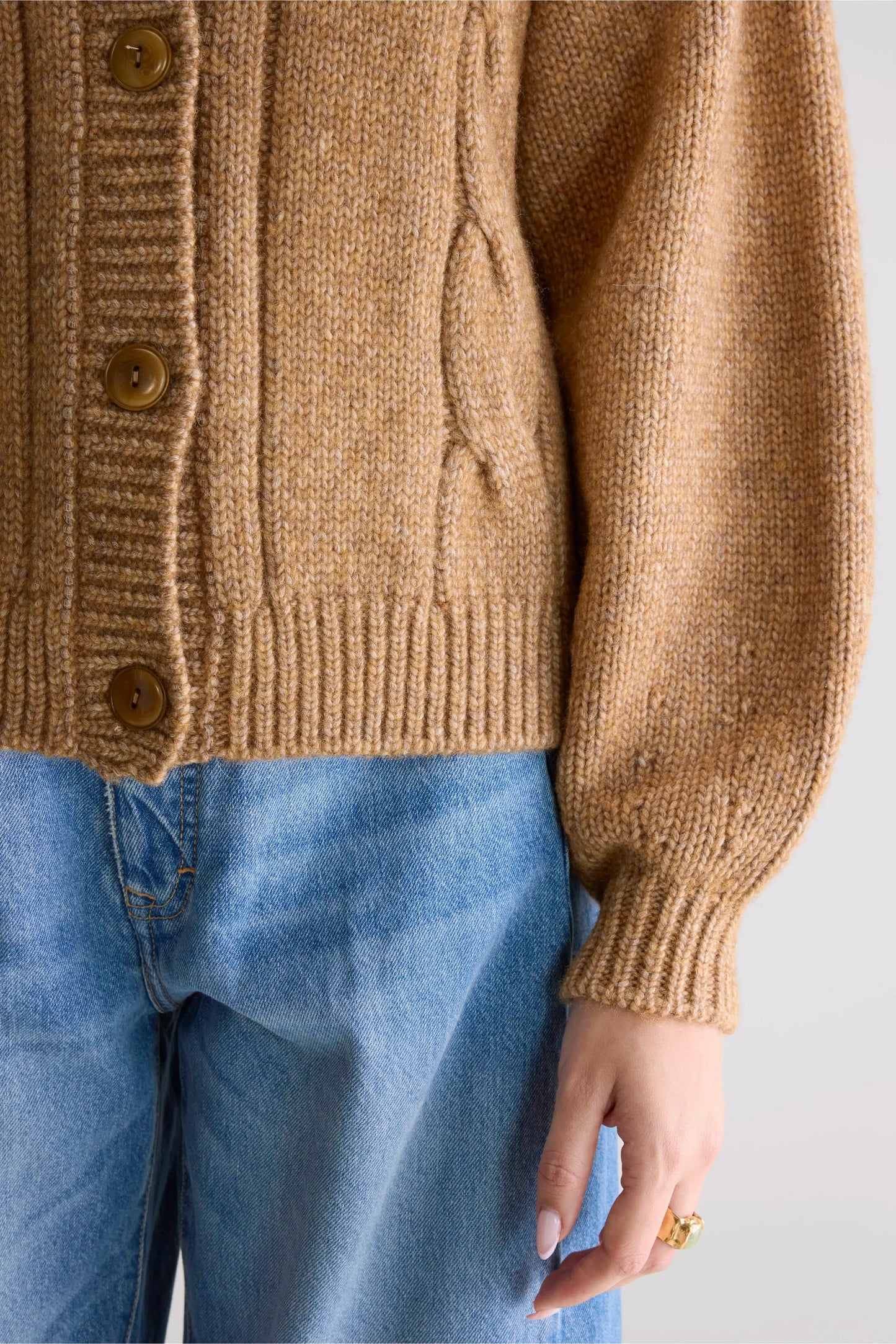 Bellerose Dico Cardigan Biscuit