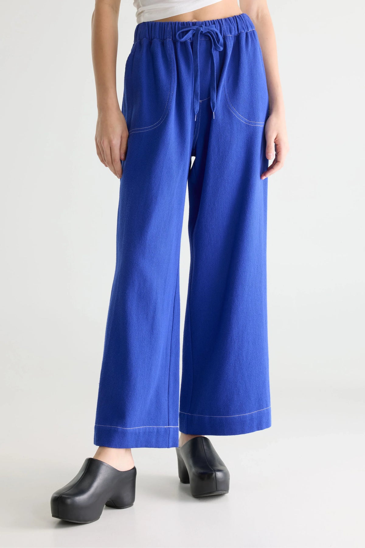 Bellerose Juna Relaxed Trousers - Lazuli